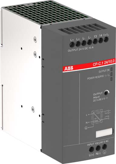 ABB SPA - ABBCPC12410C CP-C.1C 24/10.0 110-240VAC/100-350VCC-10