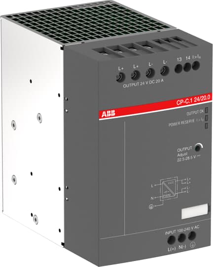 ABB SPA - ABBCPC12420C CP-C.1C 24/20.0 110-240VAC/100-350VCC-2