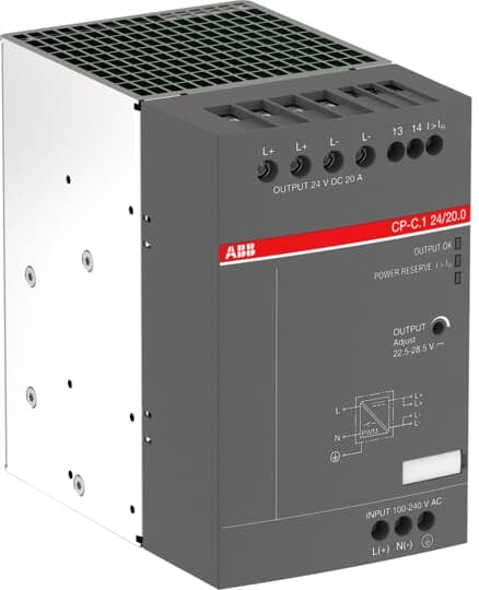ABB SPA - ABBCPC12420 CP-C.1 24/20.0 110-240VAC/100-350VCC-20