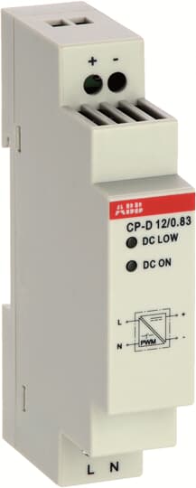 ABB SPA - ABBM966120 CP-D 12/0.83 ALIMENTATORE 0.83A 12VCC