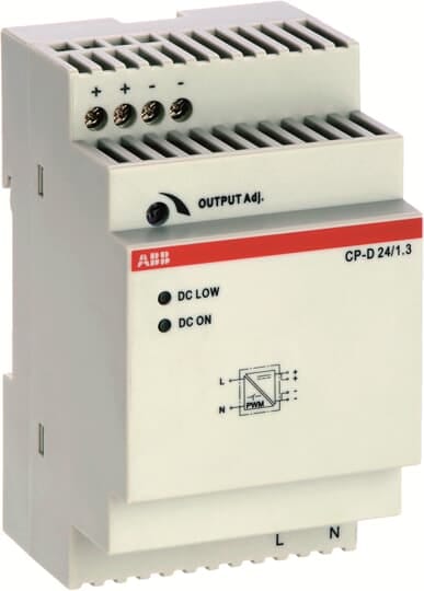 ABB SPA - ABBM966117 CP-D 24/1.3 ALIMENTATORE 1.3A 24VCC