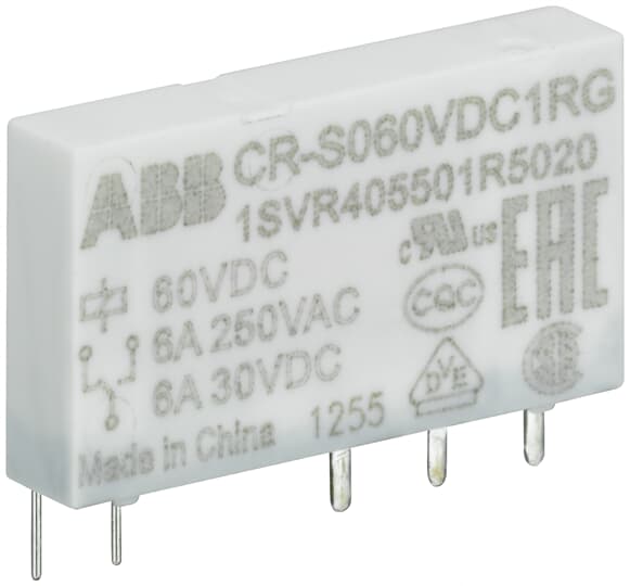 ABB SPA - ABBCRS012VDC1R CR-S012VDC1R REL? X ZOCCOLO 6 MM