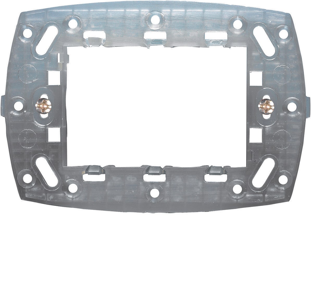 ABB SPA - ABB2CSK1632CH PLACCA AUTOPORT. 3 POSTI GRIGIO RAL7035
