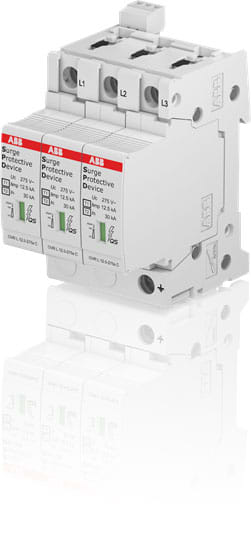 ABB SPA - ABBOVR123L12275STS OVR T1+2 3L 12.5 275S P TS SPD 3P 12.5KA