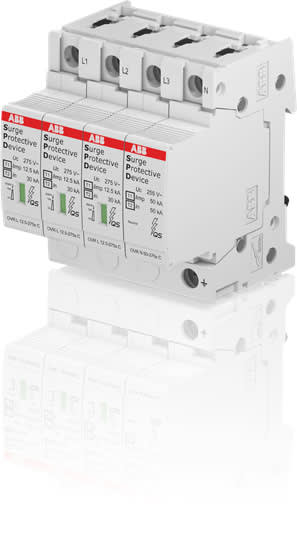 ABB SPA - ABBOVR123N12275S OVR T1+2 3N 12.5 275S P 3P+N 12.5KA QS