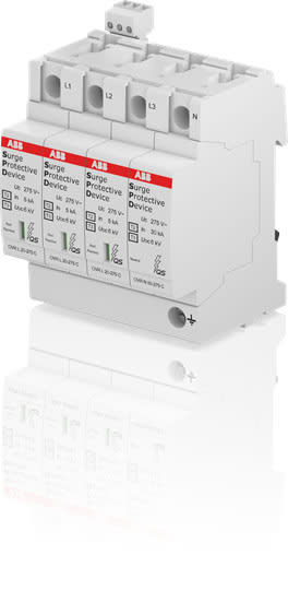 ABB SPA - ABBOVR233N20275TS OVR T2+3 3N 20 275 P TS SPD 3P+N 20KA QS
