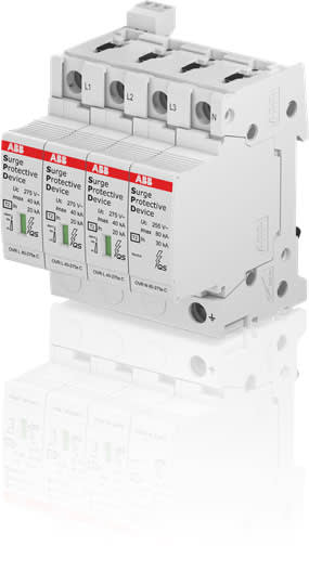 ABB SPA - ABBOVR023N40275STS OVR T2 3N 40 275S P TS SPD 3P+N 40KA QS