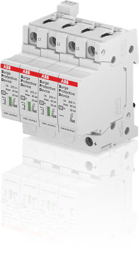 ABB SPA - ABBOVR023N40275STS OVR T2 3N 40 275S P TS SPD 3P+N 40KA QS