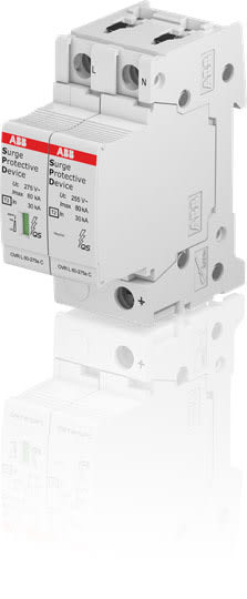 ABB SPA - ABBOVR021N80275S OVR T2 1N 80 275S P SPD 1P+N 80KA QS