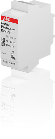 ABB SPA - ABBOVR23N80440C OVR T2+3 N 80 440 C CARTUCCIA 80KA 440V