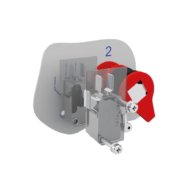 TECHNOELECTRIC SRL - TEH18567 CONTATTI AUSILIARI 2NA+2NC (ROTELLA)