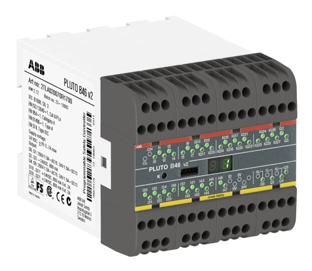 ABB SPA - ABB2TLA020070R1700 PLUTO B46 V2 PLC DI SICUREZZA BUS