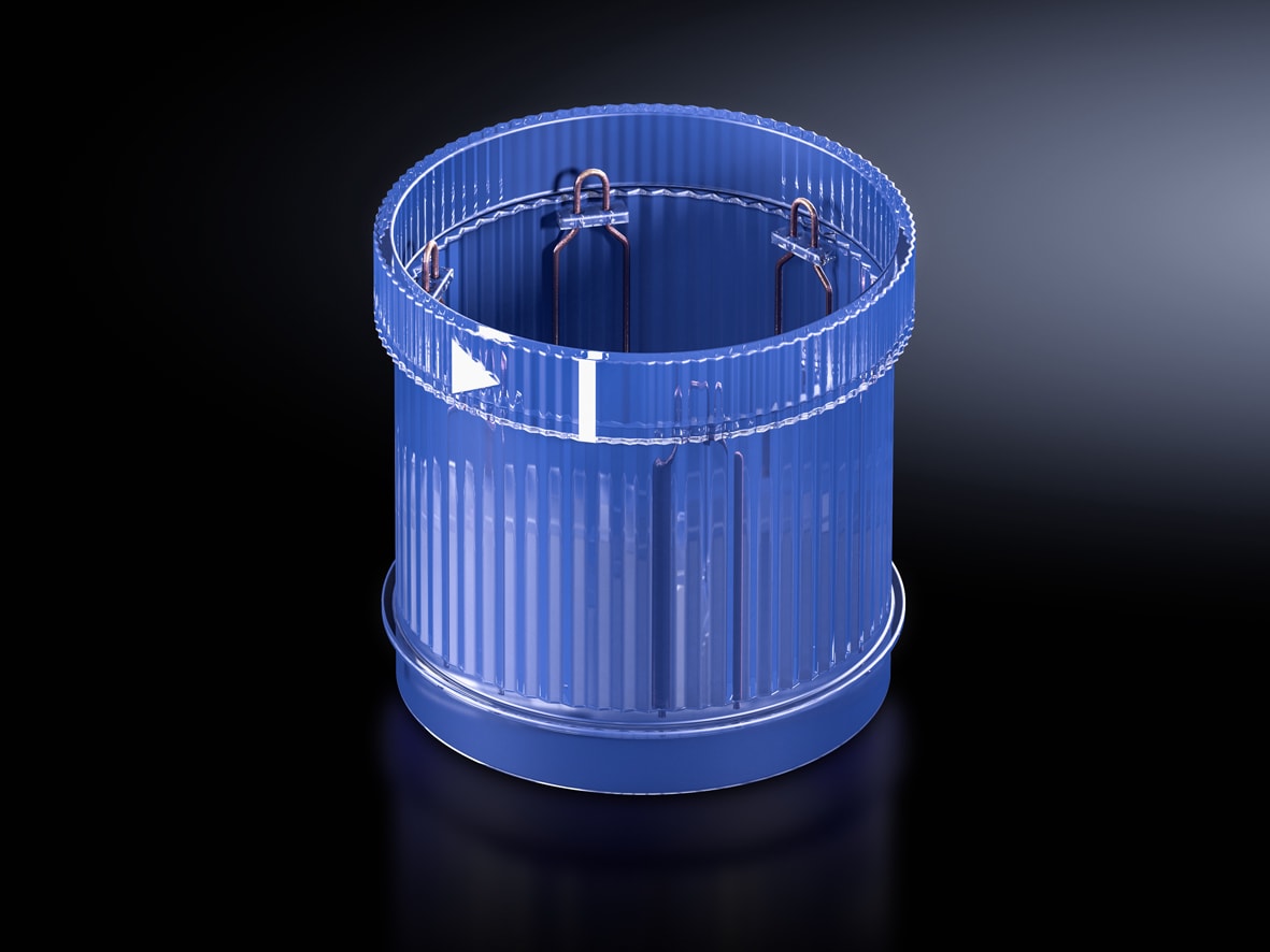 RITTAL SPA - RIT2372041 SG SEGNALATORE FISSA BLU 24 V AC/DC