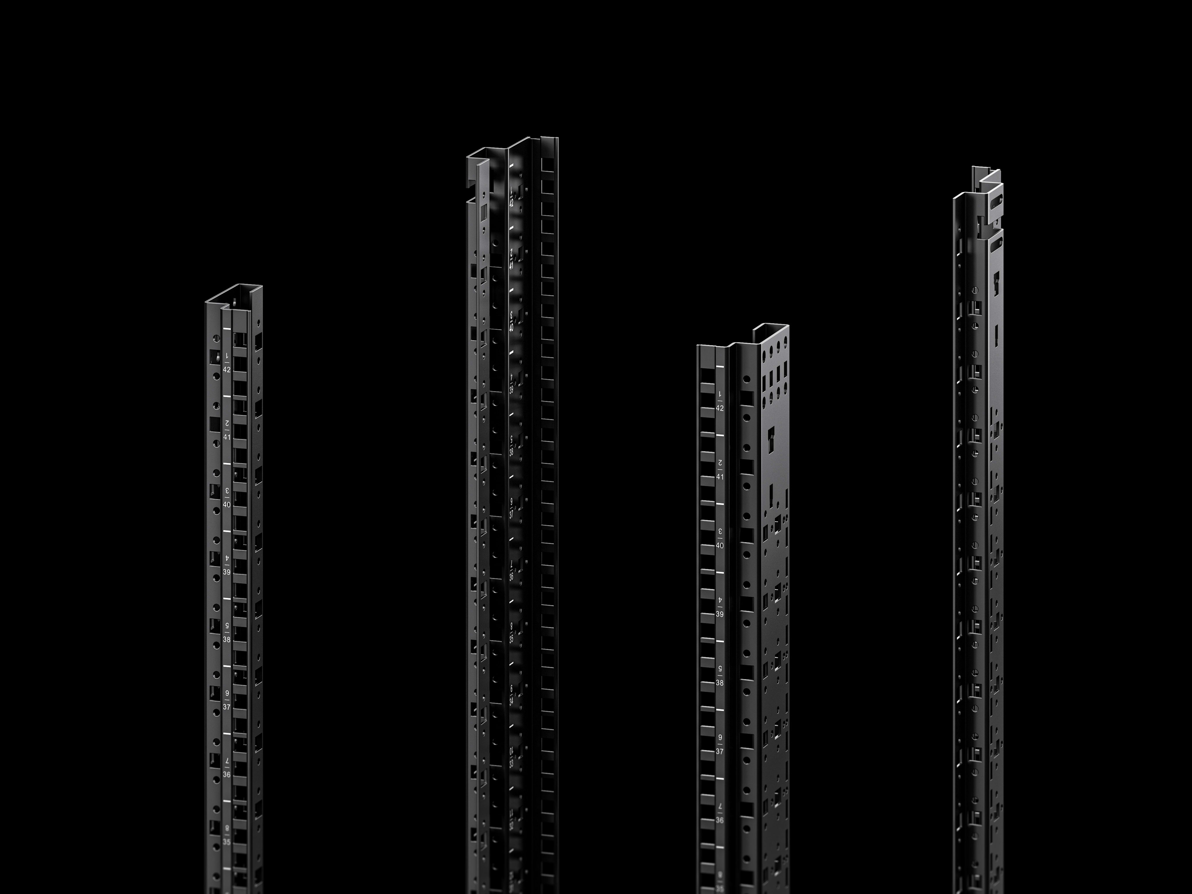 RITTAL SPA - RIT5302100 VX IT KIT PROFILI 19 FRONT. 15U STD-2PZ