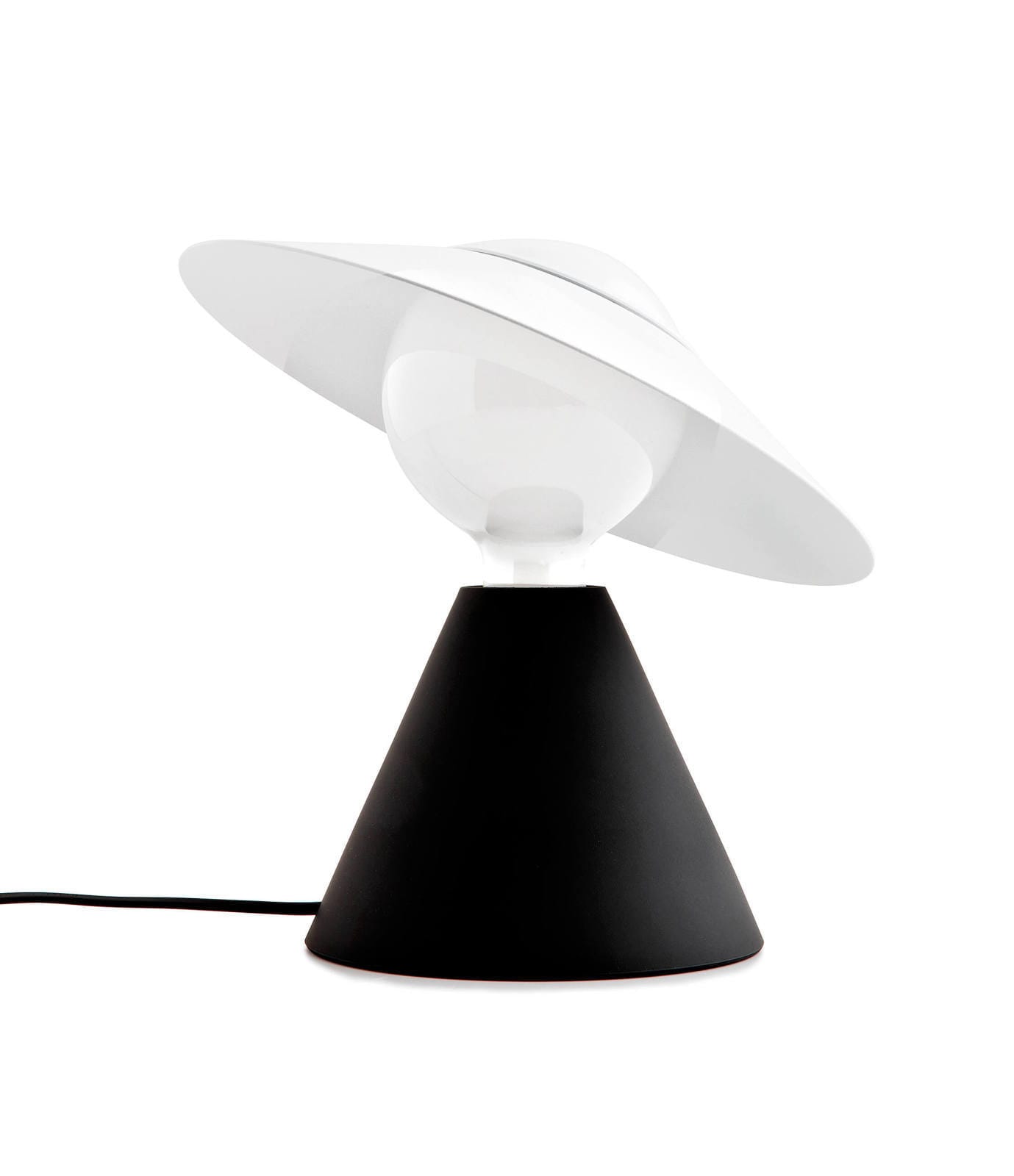 LINEA LIGHT-STILNOVO - SNV8966 FANTE LUM.E27 B.CO RAGG./NERO OP.