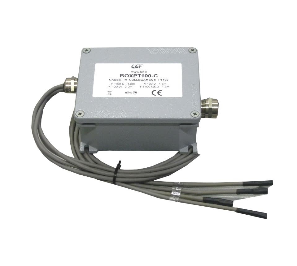 LEF SRL - LEXBOXPT100-D CASS.ALLU. CABL. 4 PT100S (1600-3150KVA)