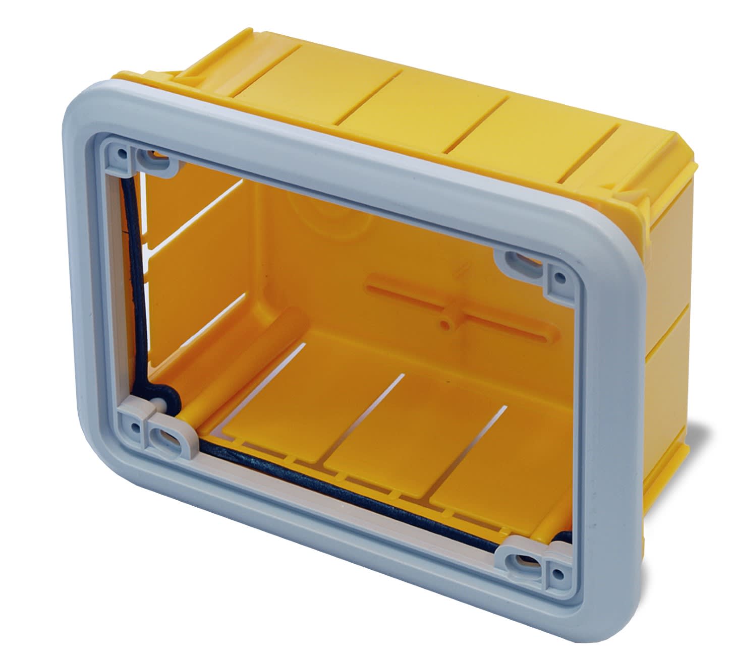 ROSI MATERIALE ELETT - RCO3000 FONDO DA INCASSO A MURO PRESE SERIE 14