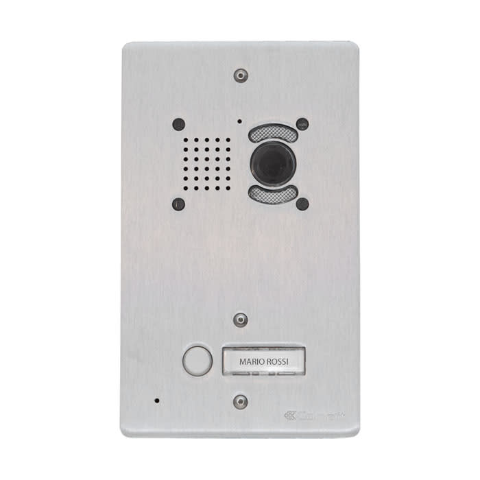 COMELIT GROUP SPA - COE3001NV PULSANTIERA VIDEO IN ALLUMINIO, 1 PULS,