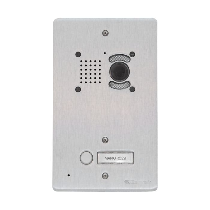 COMELIT GROUP SPA - COE3002NV PULSANTIERA VIDEO IN ALLUMINIO, 2 PULS,
