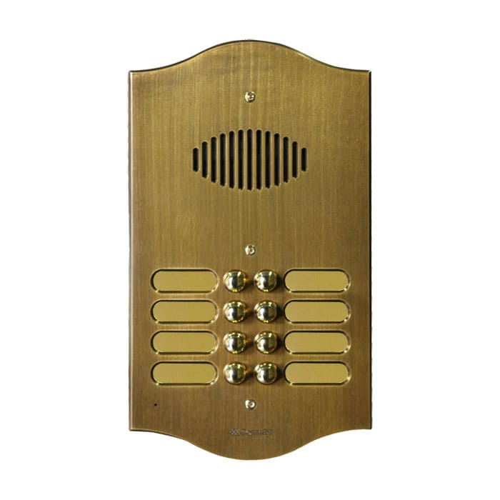 COMELIT GROUP SPA - COE3008/2/RI/B PULS. AUDIO BRONZATA SERIE ROMA PER GRUP