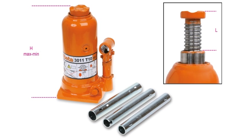 BM SPA - BMM030110035 SOLLEVATORI IDRAULICI A BOTTIGLIA T3,5