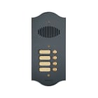 COMELIT GROUP SPA - COE3018/2/RI/A PULS. ANTRACITE AUDIO SERIE ROMA PER GRU