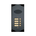 COMELIT GROUP SPA - COE3024/4/RI/A PULS. ANTRACITE AUDIO SERIE ROMA PER GRU