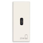 VIMAR SPA - VIW30292.C25B ALIMENTATORE USB C PD 25W BIANCO