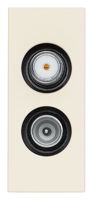 VIMAR SPA - VIW30302.01C PRESA TV-RD-SAT DIRETTA 2USC. CANAPA