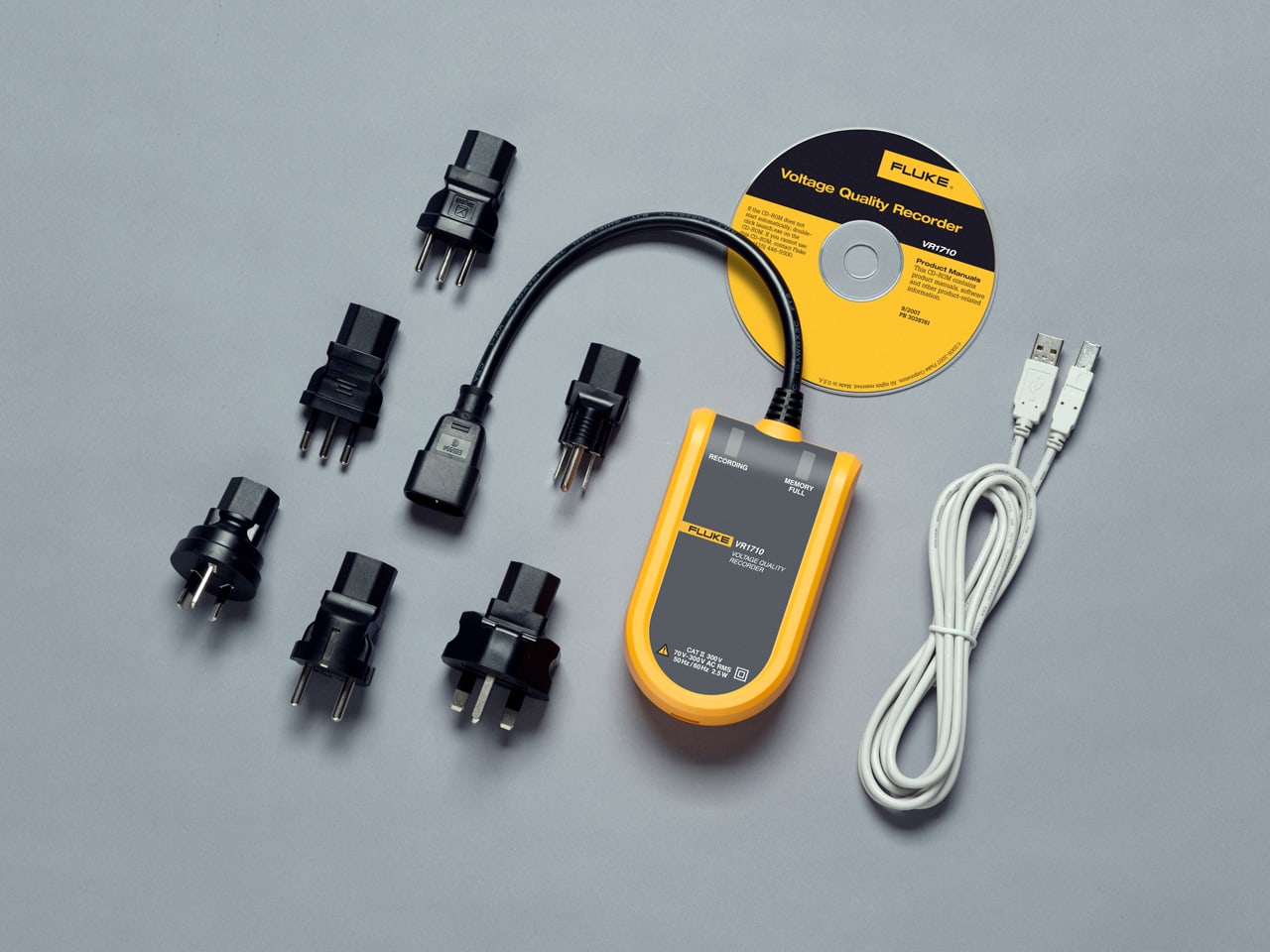 FLUKE ITALIA SRL - FLK3030923 VR1710 REGISTRATORE TENSIONE (MONOFASE)