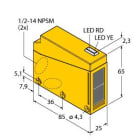 TURCK BANNER SRL - TUK3031212 fotoelettrico Q85 Retro. 4.6m Relè cavo