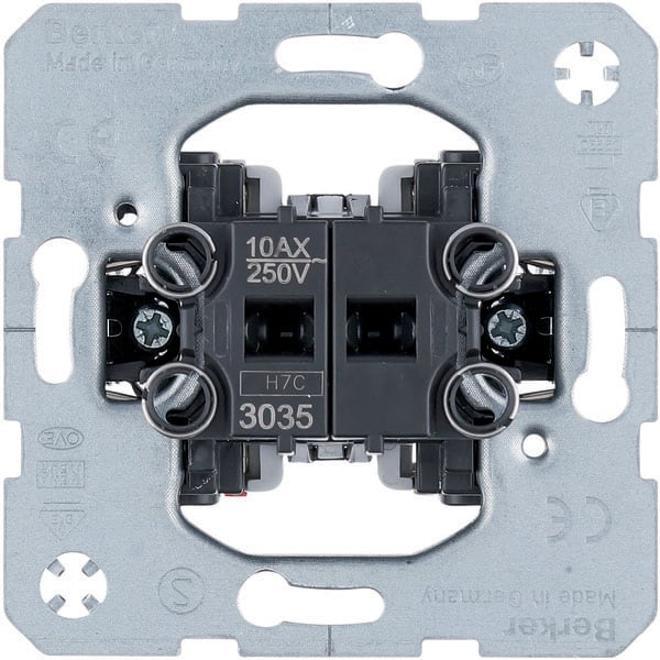 BERKER - BRK3035 INTERRUTTORE DOPPIO COMANDO LUCI