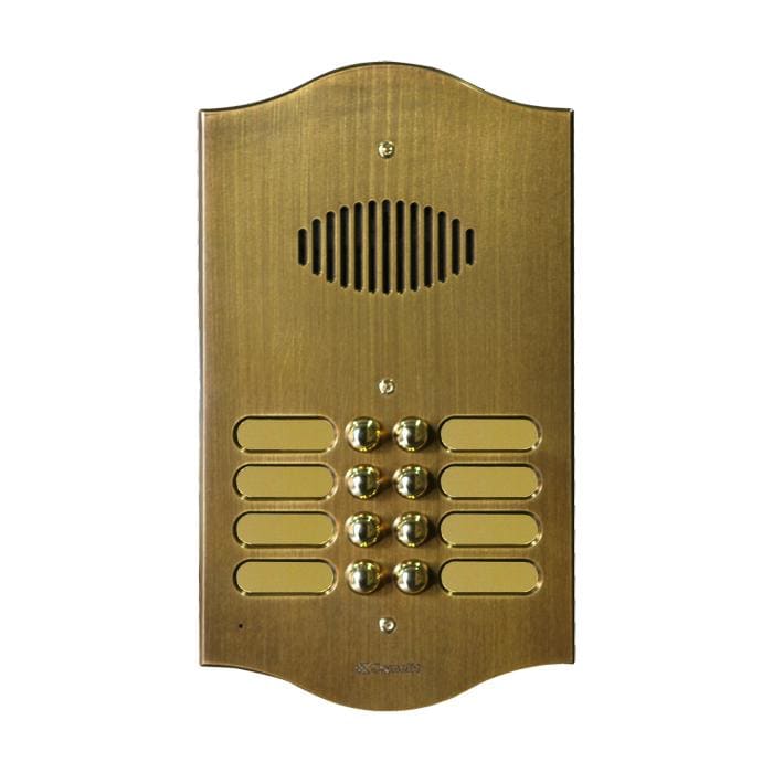 COMELIT GROUP SPA - COE3036/4/RI/B PULS. AUDIO BRONZATA SERIE ROMA PER GRUP