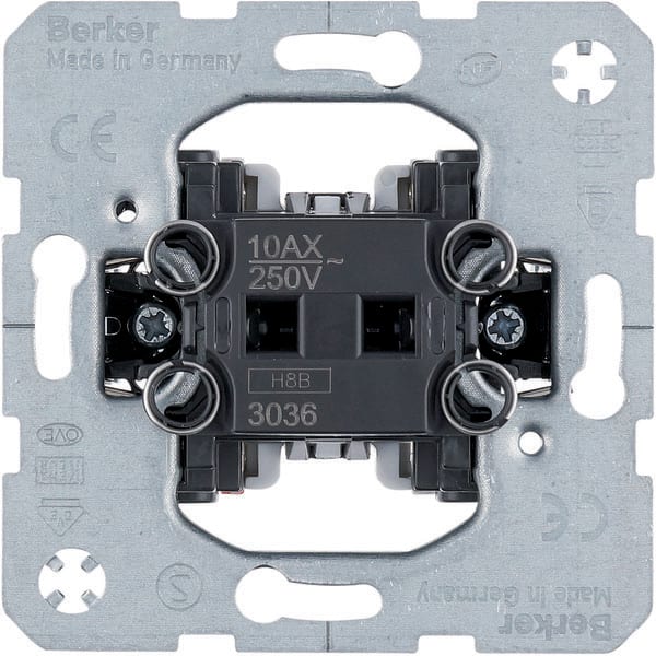 BERKER - BRK3036 INTERRUTTORE DEVIATORE COMANDO LUCI