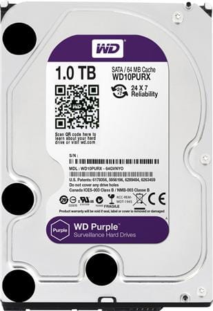 HIKVISION ITALY SRL - HIK303800454 WD10PURZ HDD PER VIDEO 1TB