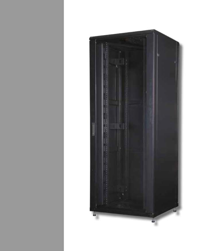 OEC SRL - OEC3042.6600.1 S-08, ARMADIO PAVIMENTO 600X600X2000 42U