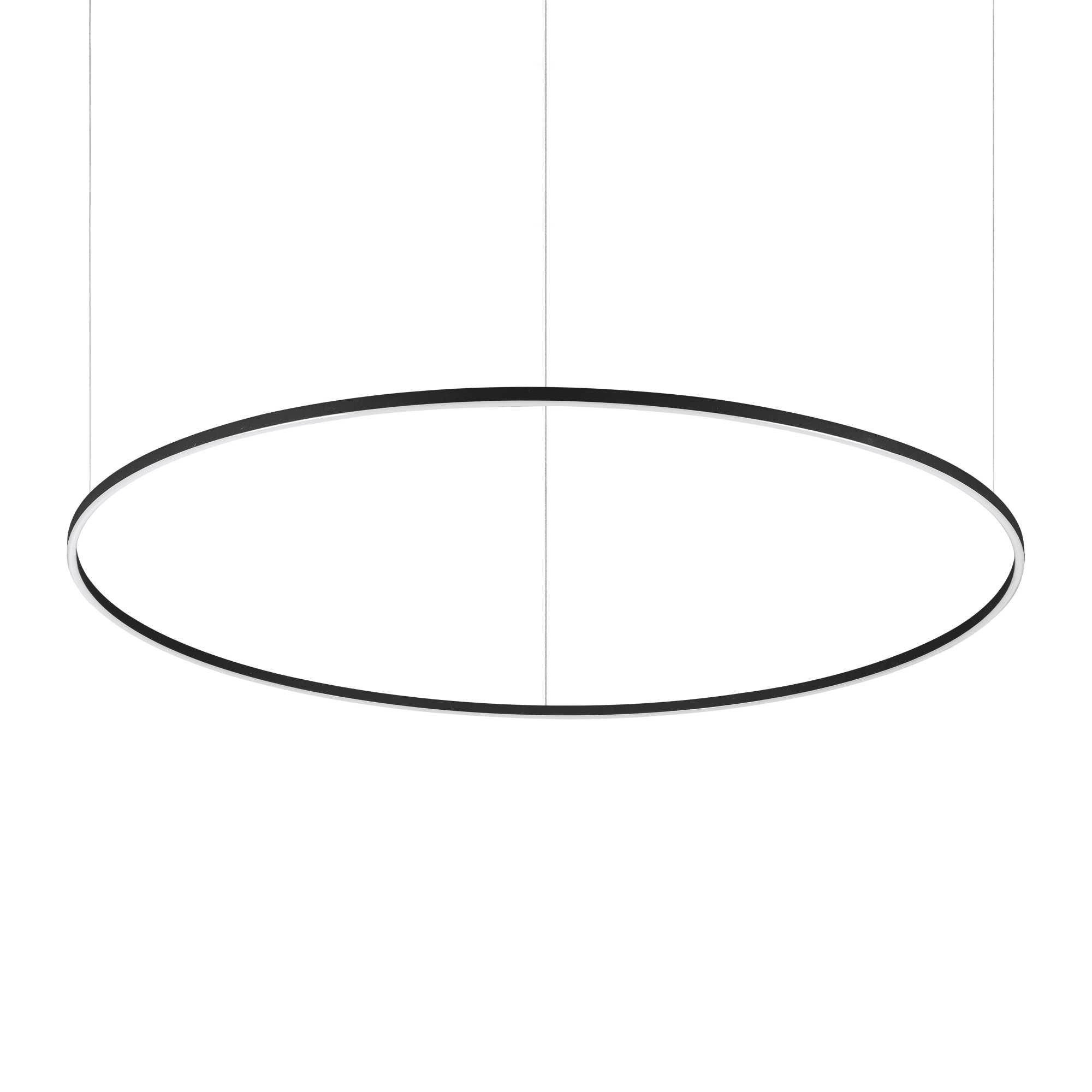 IDEAL LUX SRL - IUX304458 ORACLE SLIM SP D150 ROUND 3000K DALI BK