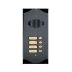 COMELIT GROUP SPA - COE3044/4/RI/A PULS. ANTRACITE AUDIO SERIE ROMA PER GRU