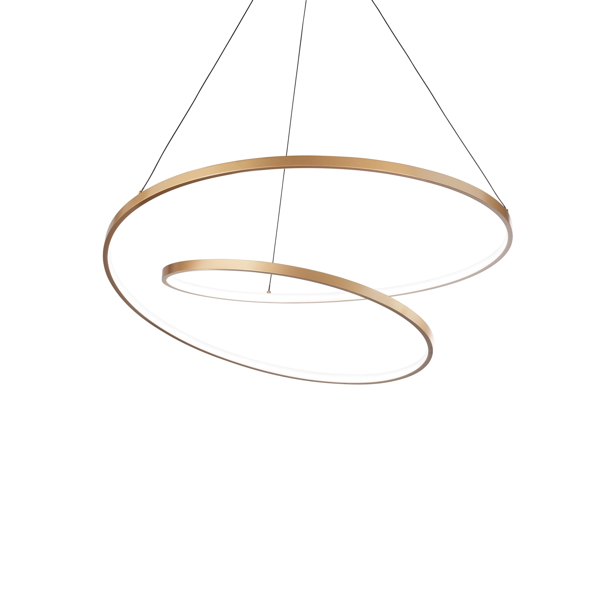 IDEAL LUX SRL - IUX304595 OZ SP D80 DALI OTTONE 3000K