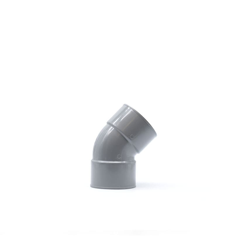 TECNOPLUS - TNP3063.1 CURVA PVC 45GR FF DIAM. 63
