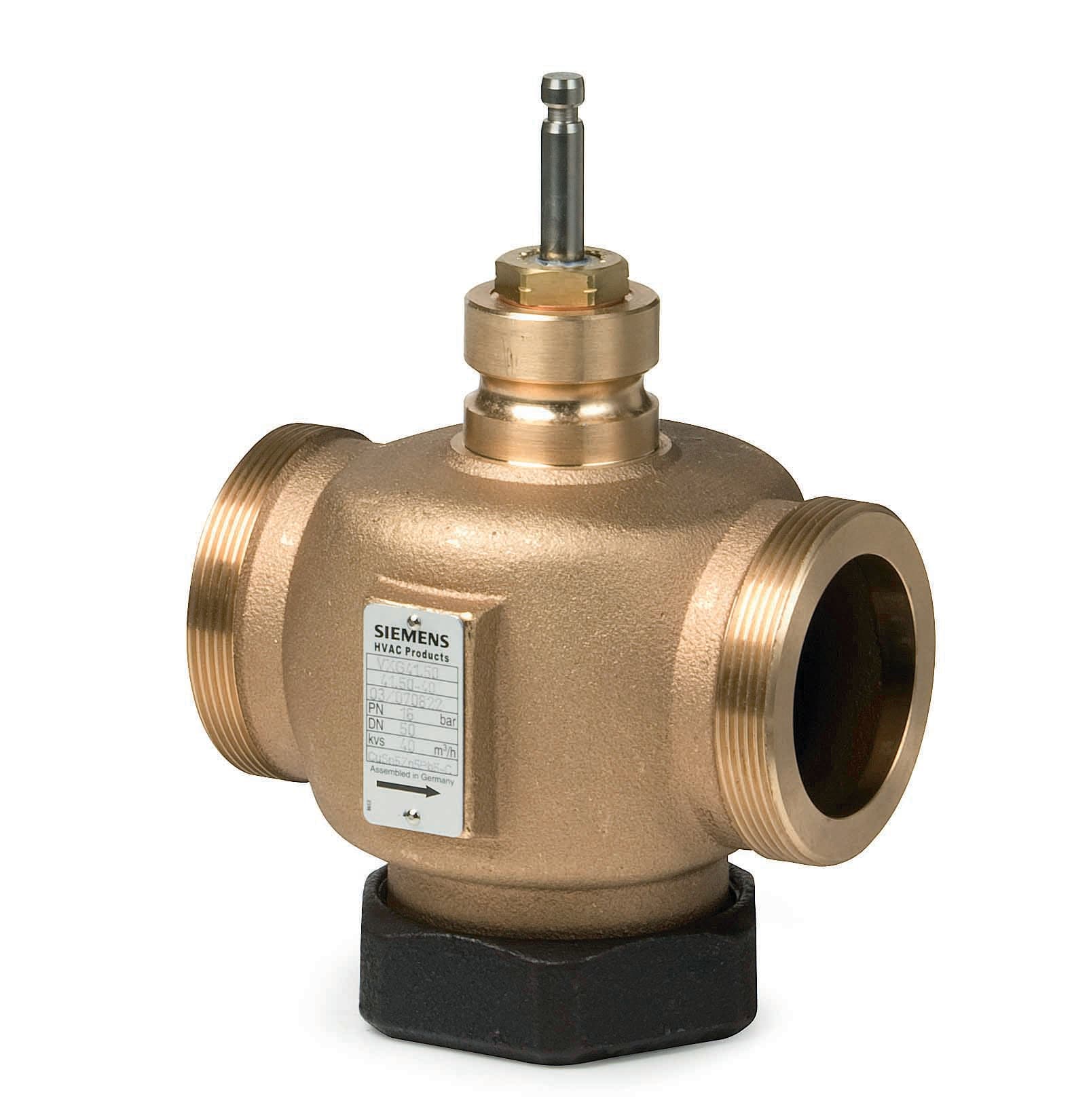 SIEMENS - BUILDING T - BCTBPZ:VVG41.50 VALVOLA 2 VIE SEDE/OTTURATORE DN50 PN16