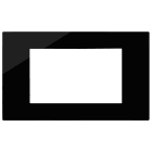 VIMAR SPA - VIW30654.42 Placca 4M Reflex nero