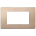 VIMAR SPA - VIW30654.71 PLACCA 4M BRONZO