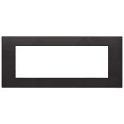 VIMAR SPA - VIW30657.02 Placca 7M nero