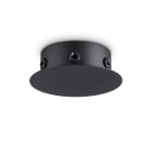 IDEAL LUX SRL - IUX307077 ROSONE MAGNETICO 6 LUCI NERO