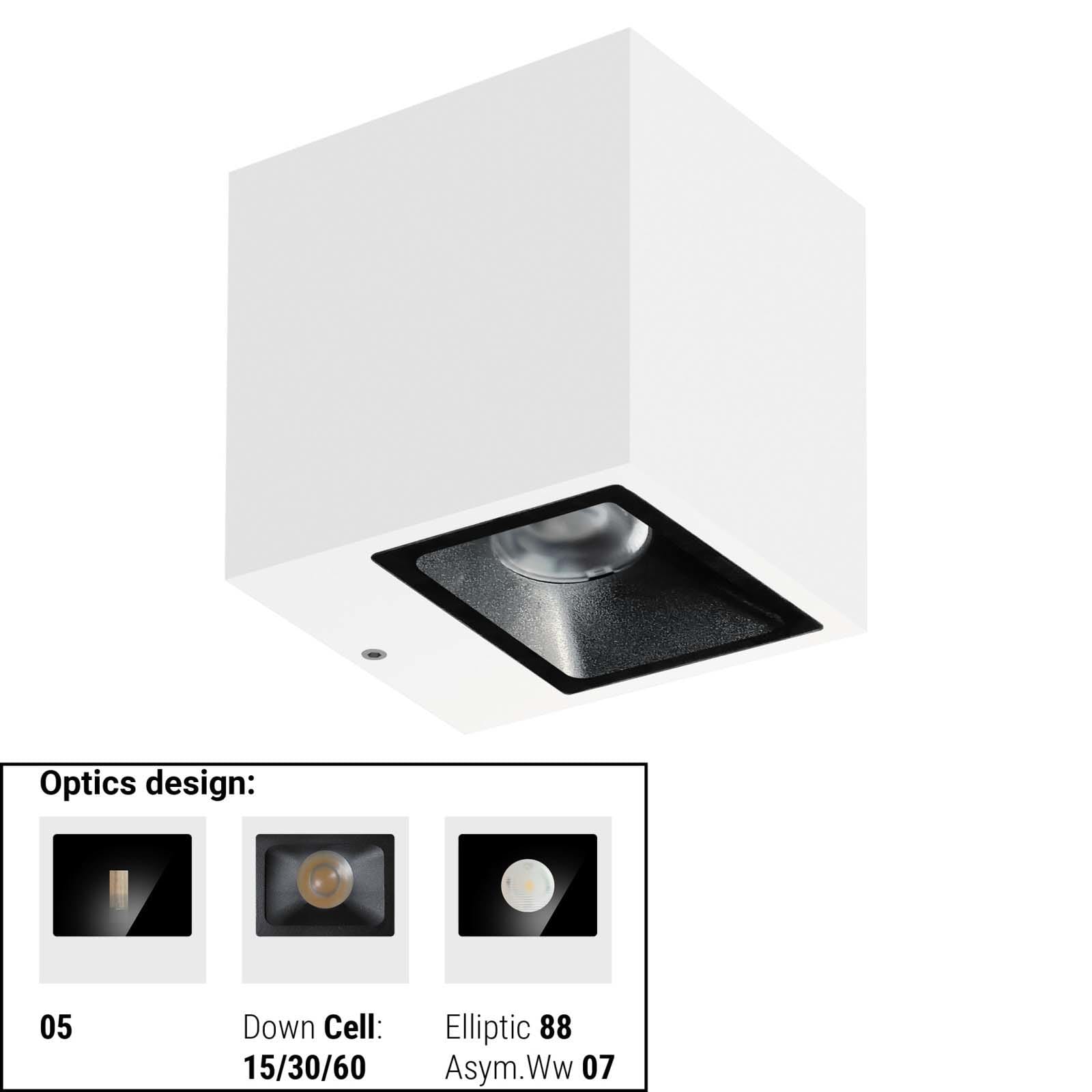 LINEA LIGHT (ILED) - ILD76246W30 CUBIT 31 1L MONO 17WAC ON/OFF BG