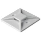 HELLERMANNTYTON Srl - HEE151-28320 BASETTA ADESIVA/VITE 19X19 NERO MB3A