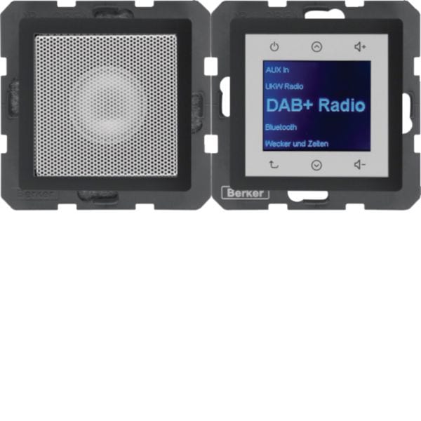 BERKER - BRK30806086 RADIO TOUCH+ALTOP. DAB+/BLE Q.X ANTR.VEL