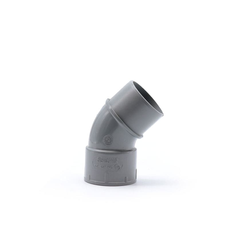 TECNOPLUS - TNP3080.0 CURVA PVC 45GR MF DIAM. 80