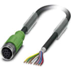 PHOENIX CONTACT - PHC1522875 SAC-8P- 3,0-PUR/M12FS SH CAVO SENSORE